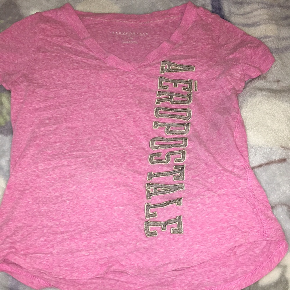 Pink Aeropostale shirt